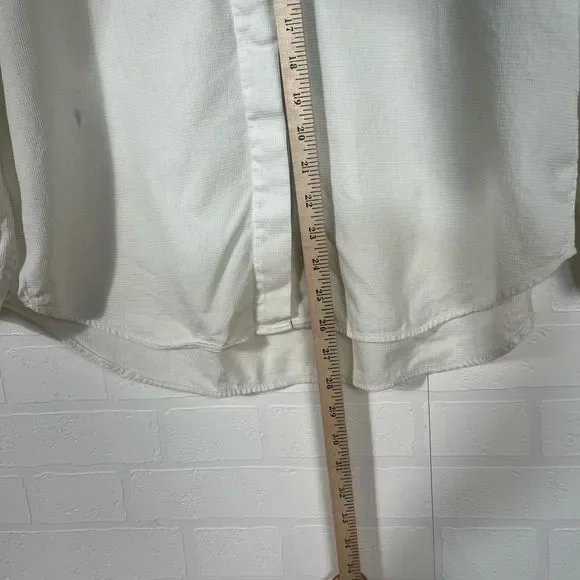 Disney Store Button Down Shirt Womens Size L Off White Pooh Embroidered - Picture 5 of 16